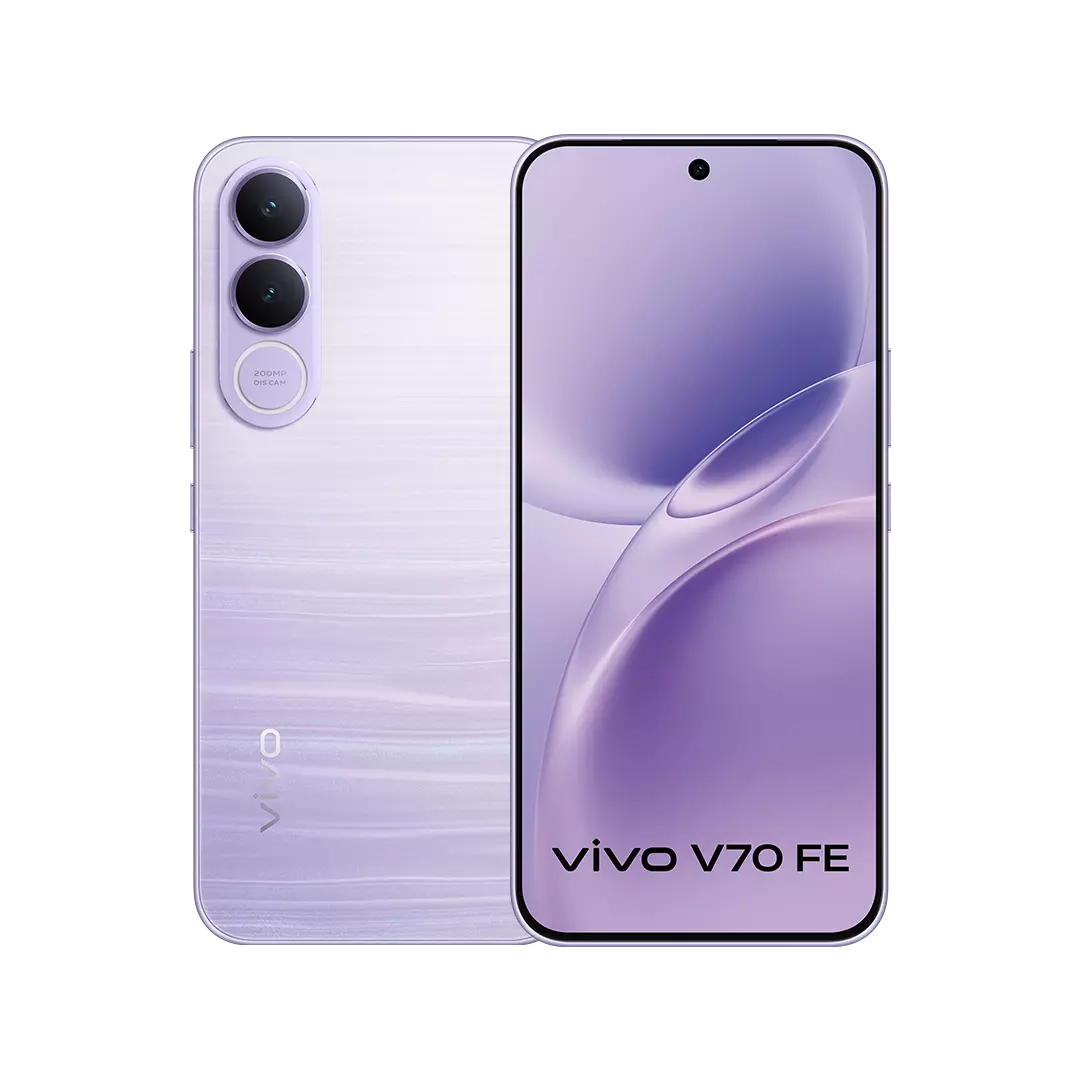 vivo V70 FE 5G | MediaTek Dimensity 7360-Turbo | 12GB RAM + 256GB Storage | 6.83" 1.5K 120Hz AMOLED Display | 200MP OIS Camera | 50MP Selfie Camera | 7000mAh Battery