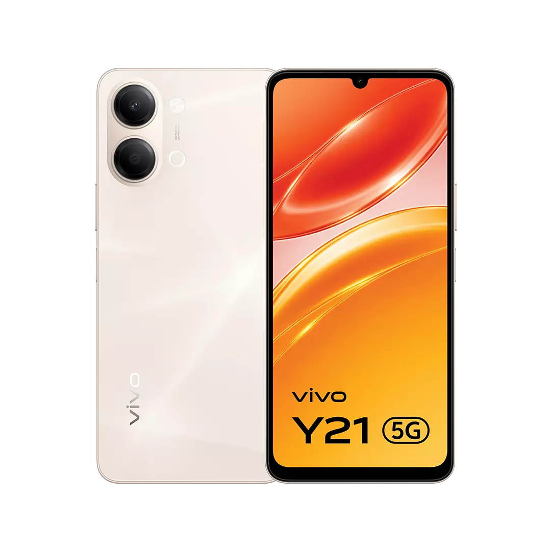 vivo Y21 5G | MediaTek Dimensity 700 | 4GB RAM | 128GB Storage | 6.51" HD+ Halo FullView Display | 13MP AI Dual Camera | 8MP Selfie Camera | 5000mAh Battery