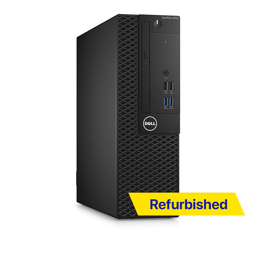 Refurbished DELL OPTIPLEX 5050 SFF i5 7TH GEN | 8GB RAM | 512GB SSD | DOS | 1 year warranty | Without monitor