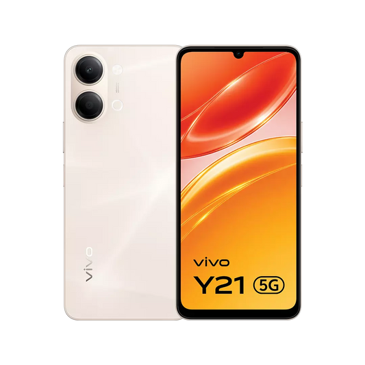 vivo Y21 5G | MediaTek Dimensity 700 | 4GB RAM | 128GB Storage | 6.51" HD+ Halo FullView Display | 13MP AI Dual Camera | 8MP Selfie Camera | 5000mAh Battery