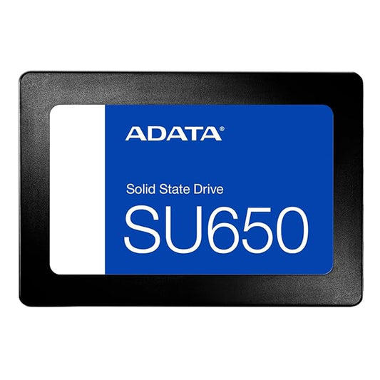 ADATA SU650 512GB SSD || ASU650SS-512GT-R || Read/Write Speed Upto 520/450 MBPS