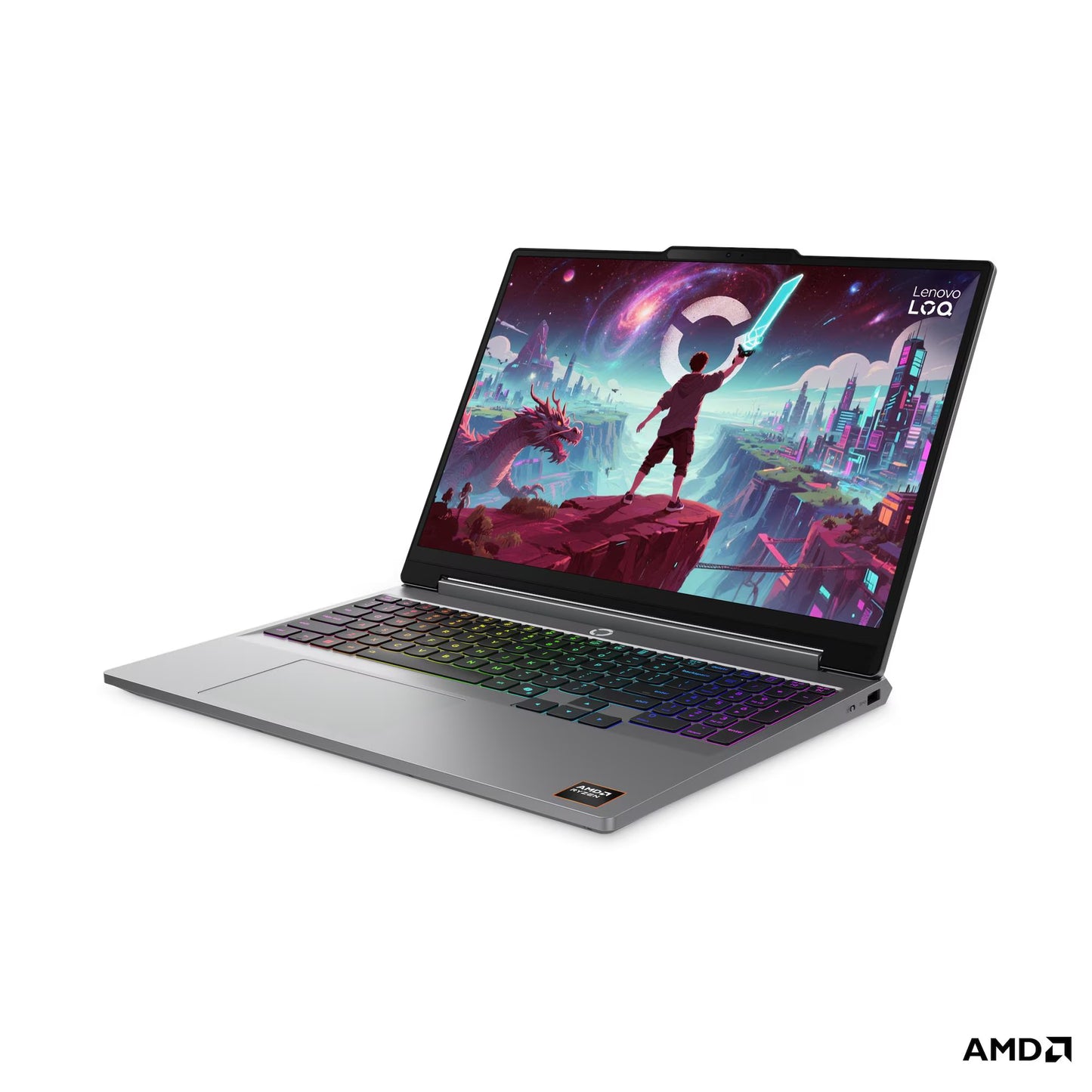 Lenovo LOQ 15.3" Gaming Laptop – AMD Ryzen AI 7 250, RTX 5050 8GB, 24GB RAM, 512GB SSD