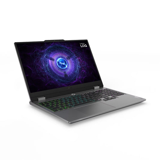 Lenovo LOQ 15IRX9 | Intel® Core™ i7-13650HX | 24GB DDR5 | 512GB SSD | NVIDIA® GeForce RTX™ 4050 6GB | 15.6" FHD 144Hz 100% sRGB Display | Windows 11 Home + Microsoft Office Home 2024 | White Backlit Keyboard | Luna Grey | 2.38kg | 83DV018PIN