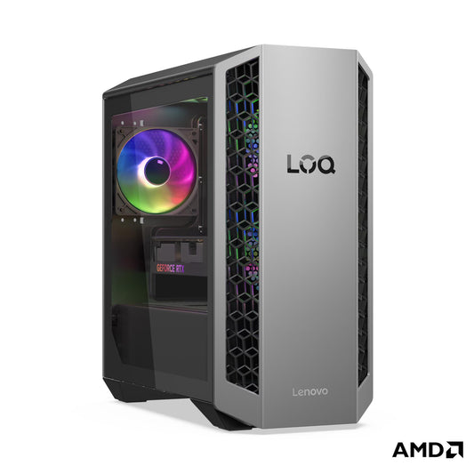 Lenovo LOQ Gaming Tower 26ADR10 | AMD Ryzen 7 8745HX | 16GB DDR5 | 512GB SSD | NVIDIA GeForce RTX 5060 (8GB GDDR7) | Windows 11 Home