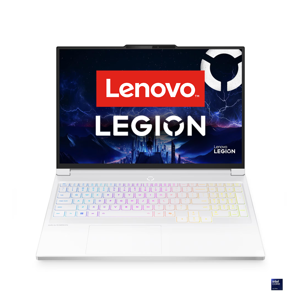 Lenovo Legion 16 OLED Gaming Laptop | Intel Ultra 9 275HX | 32GB DDR5 | 1TB SSD | NVIDIA RTX 5060 8GB | 16" WQXGA OLED 165Hz 100% DCI-P3 | Windows 11 + Office 2024 | Glacier White
