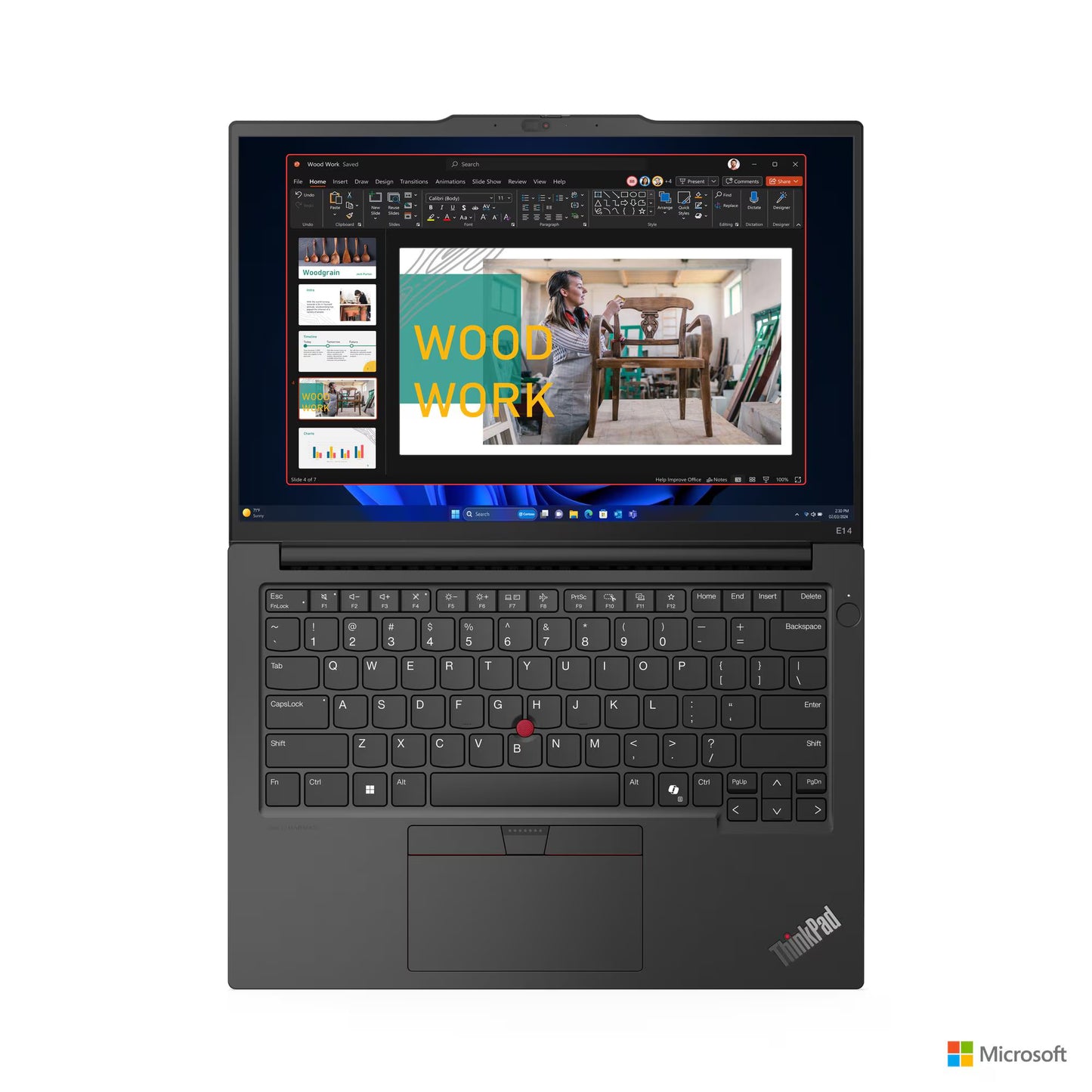 Lenovo ThinkPad E14 Gen 6 Intel Core Ultra 7 155H 14" Business Laptop, 16GB DDR5, 512GB SSD, Windows 11 Pro