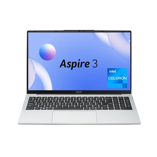 Acer Aspire 3 15.6" HD Laptop | Intel Celeron N4500 | 8GB DDR4 | 256GB SSD | Intel UHD Graphics | Windows 11 Home